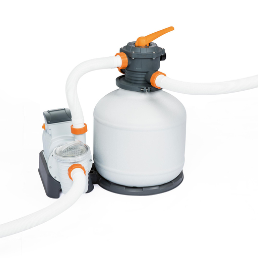 Depuradora De Arena Bestway 11.355 L/h Conexión 38 Mm