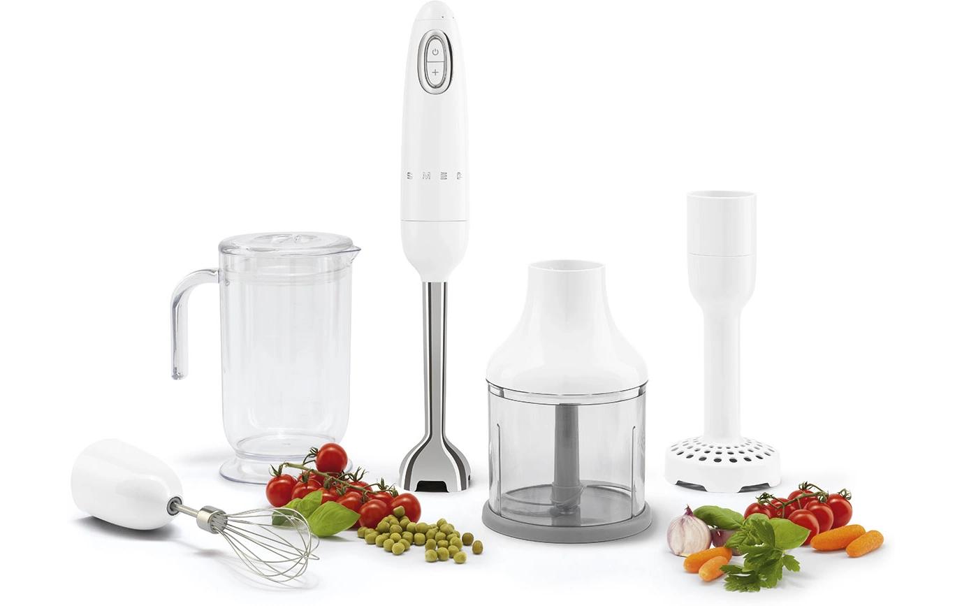 Stabmixer 50's Style HBF22WHEU Weiss<br>Stufenloser Stabmixer im Retro-Look
