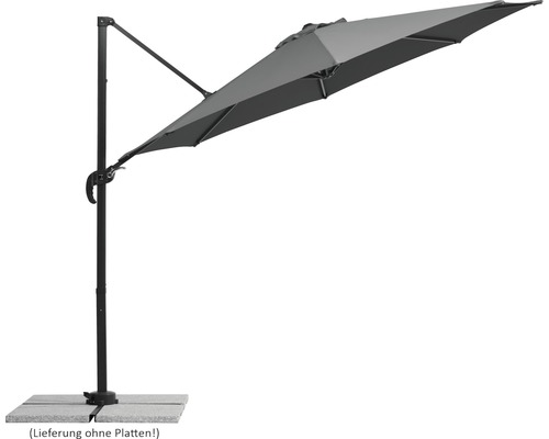 Schneider Rhodos Junior parasol Ø 300 cm antraciet