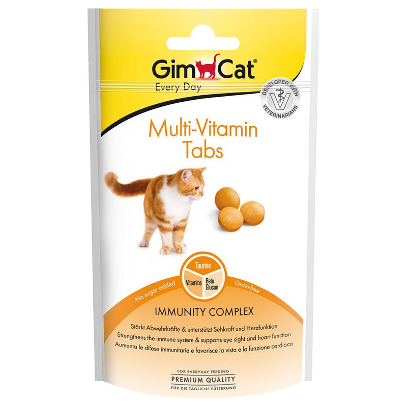 GimCat Multi-Vitamin Tabs pour chat