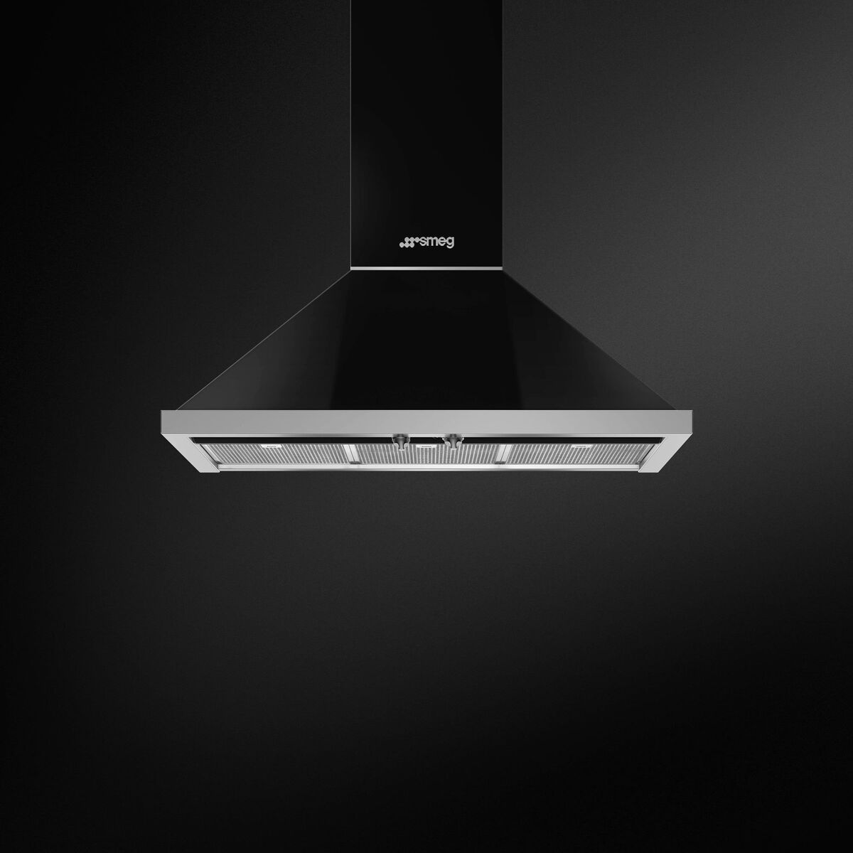 KPF9BL Portofino kjøkkenvifte 90 cm, svart