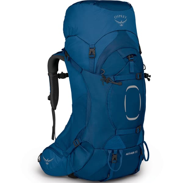 Sac à dos randonnée OSPREY AETHER 55 DEEP WATER BLUE