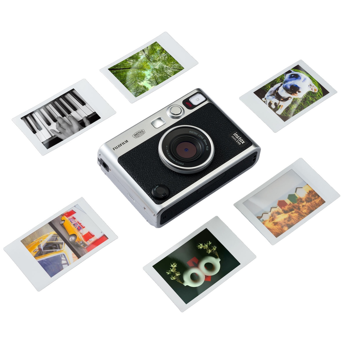 Fujifilm Instax Mini Evo kamera (sort)