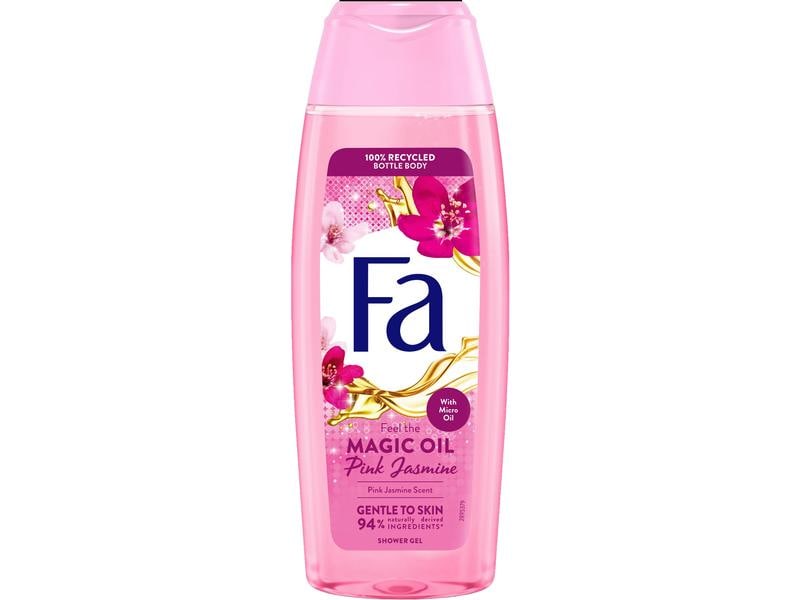 Fa Duschgel Magic Oil Pink Jasmine 250 ml Vegane Pflegedusche mit dem Duft nach pinkem Jasmin