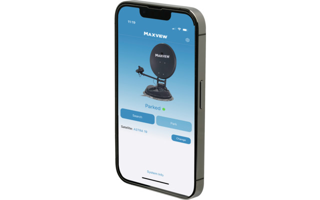 Maxview Explorer 65 cm Satellitenanlage App-gesteuert