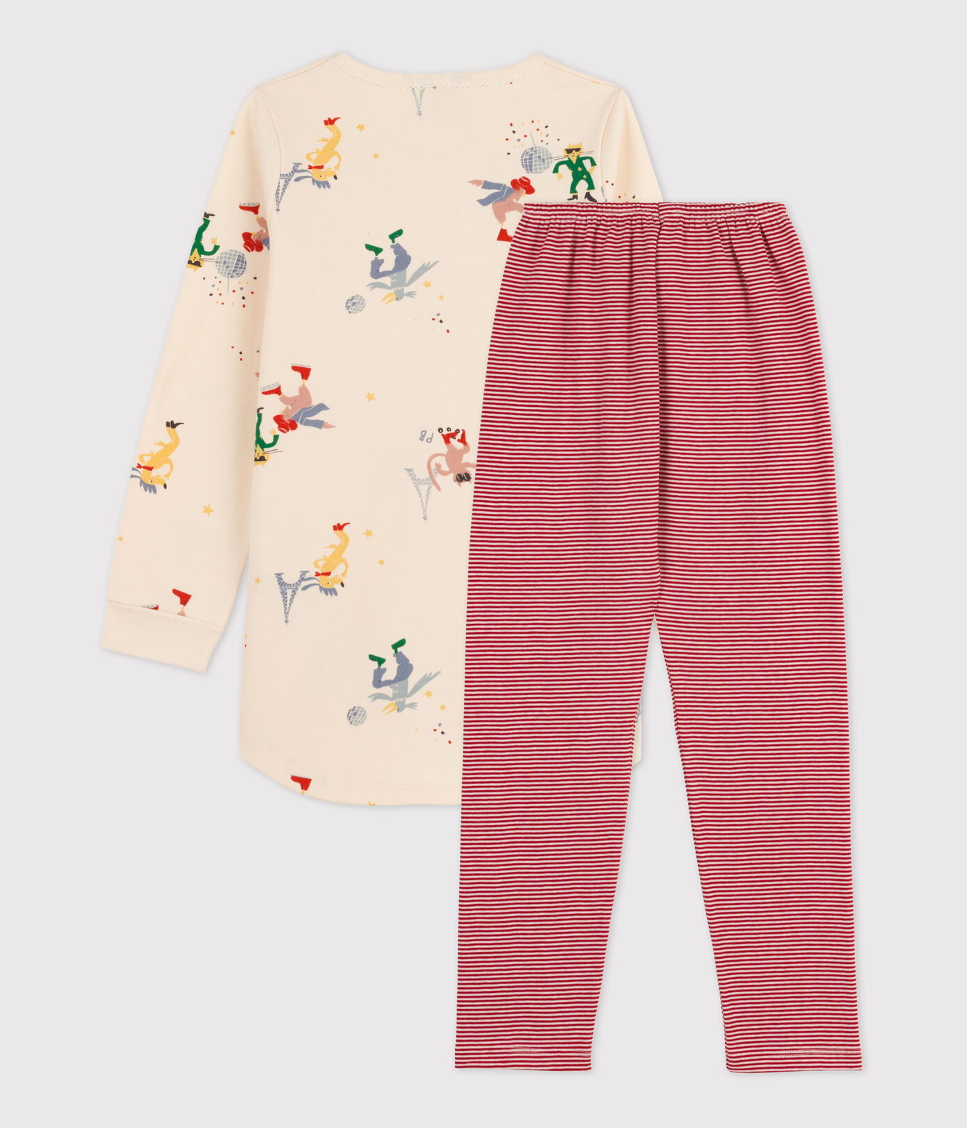 Chemise de nuit phosphorescente petite fille en molleton et en coton