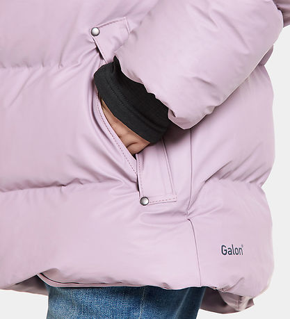 Didriksons Steppjacke - PU - MEGA - Dusty Flieder