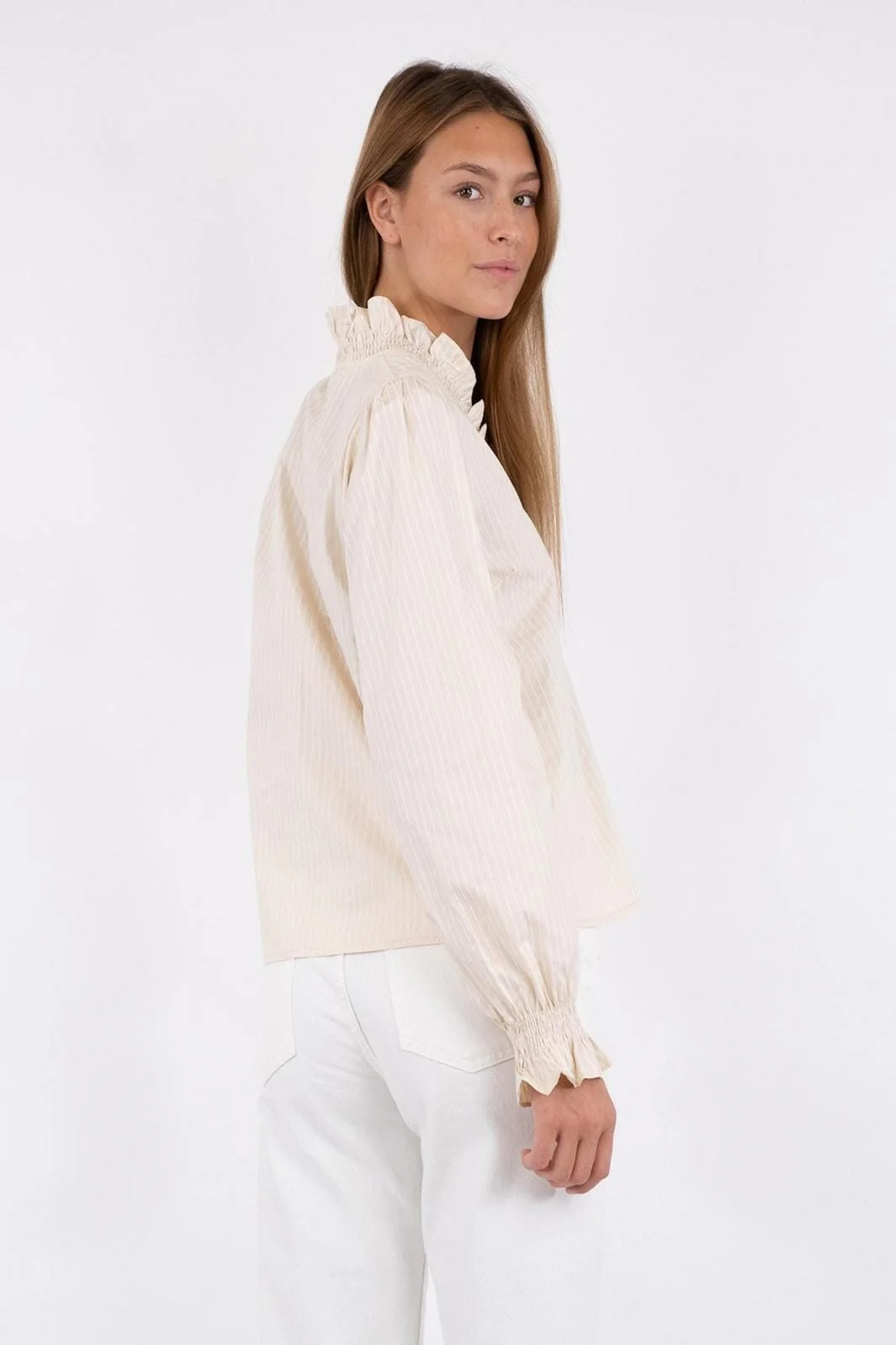 Neo Noir Brielle Single Stripe Blouse