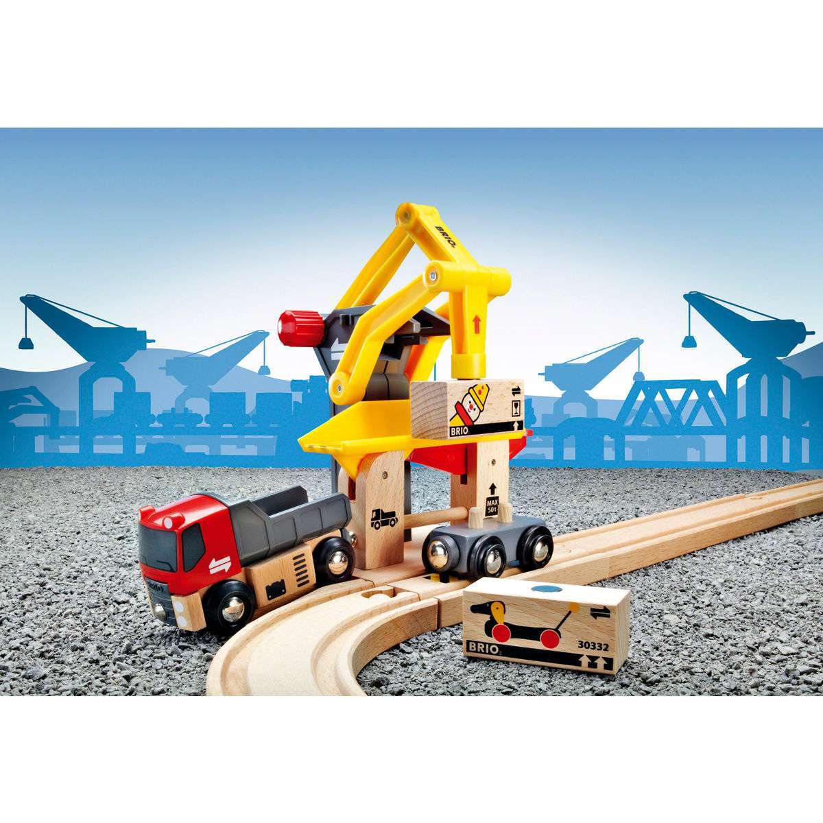 BRIO Spiel Frachtverladestation