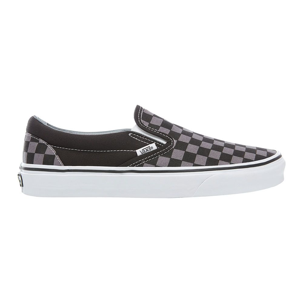 Vans CLASSIC SLIP-ON - Sneakers black/pewter checkerboard