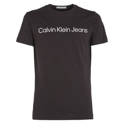 Tee-shirt à manches courtes homme Core Institutional Logo Slim CALVIN KLEIN