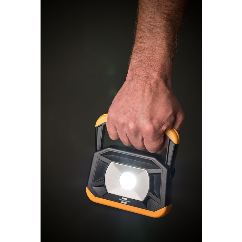 Brennenstuhl mobiele LED oplaadbare werklamp met accu en USB IP65 10W 1000lm 6500K