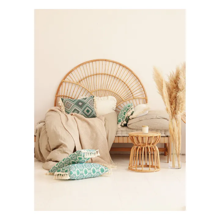 Moi Mili Coussin Boho | Vert