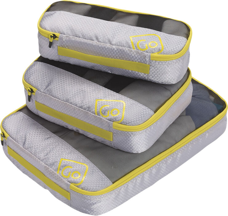 Go Travel Trible Packing Cubes Grey