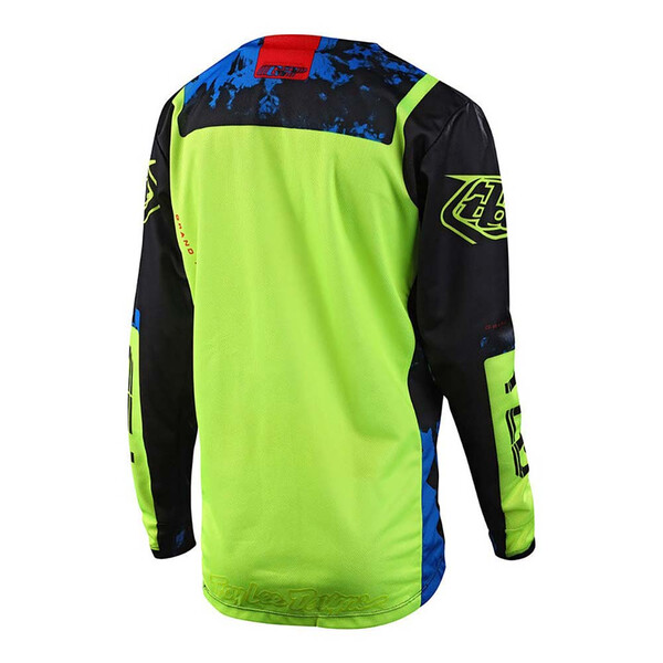 Troy Lee Designs - Maillot enfant GP Astro Youth Noir / Bleu / Jaune
