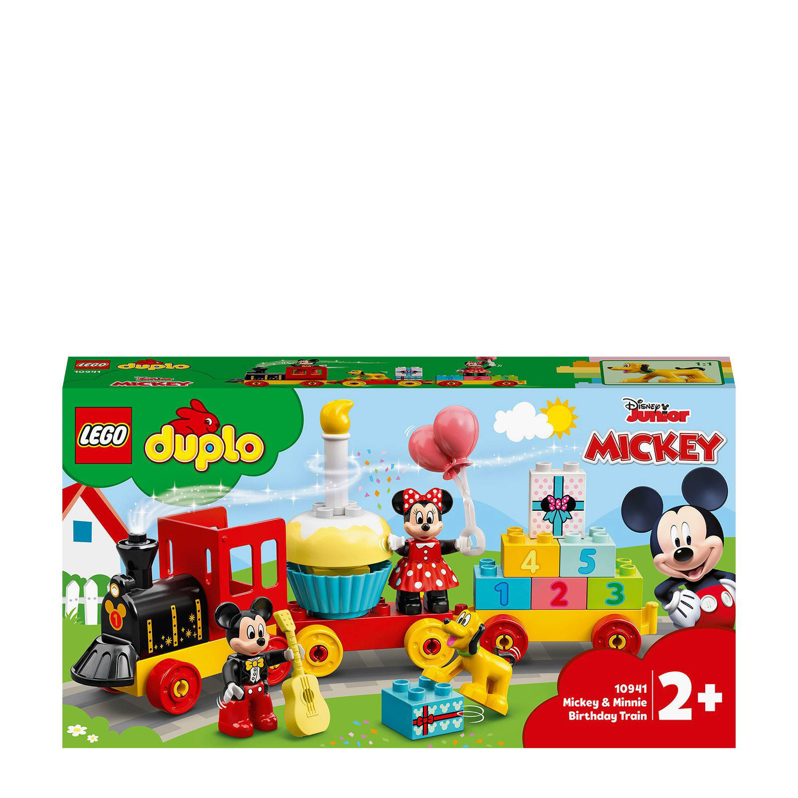 LEGO Mickey & Minnie Verjaardagstrein, Bouwbaar Speelgoed voor Peuters 10941