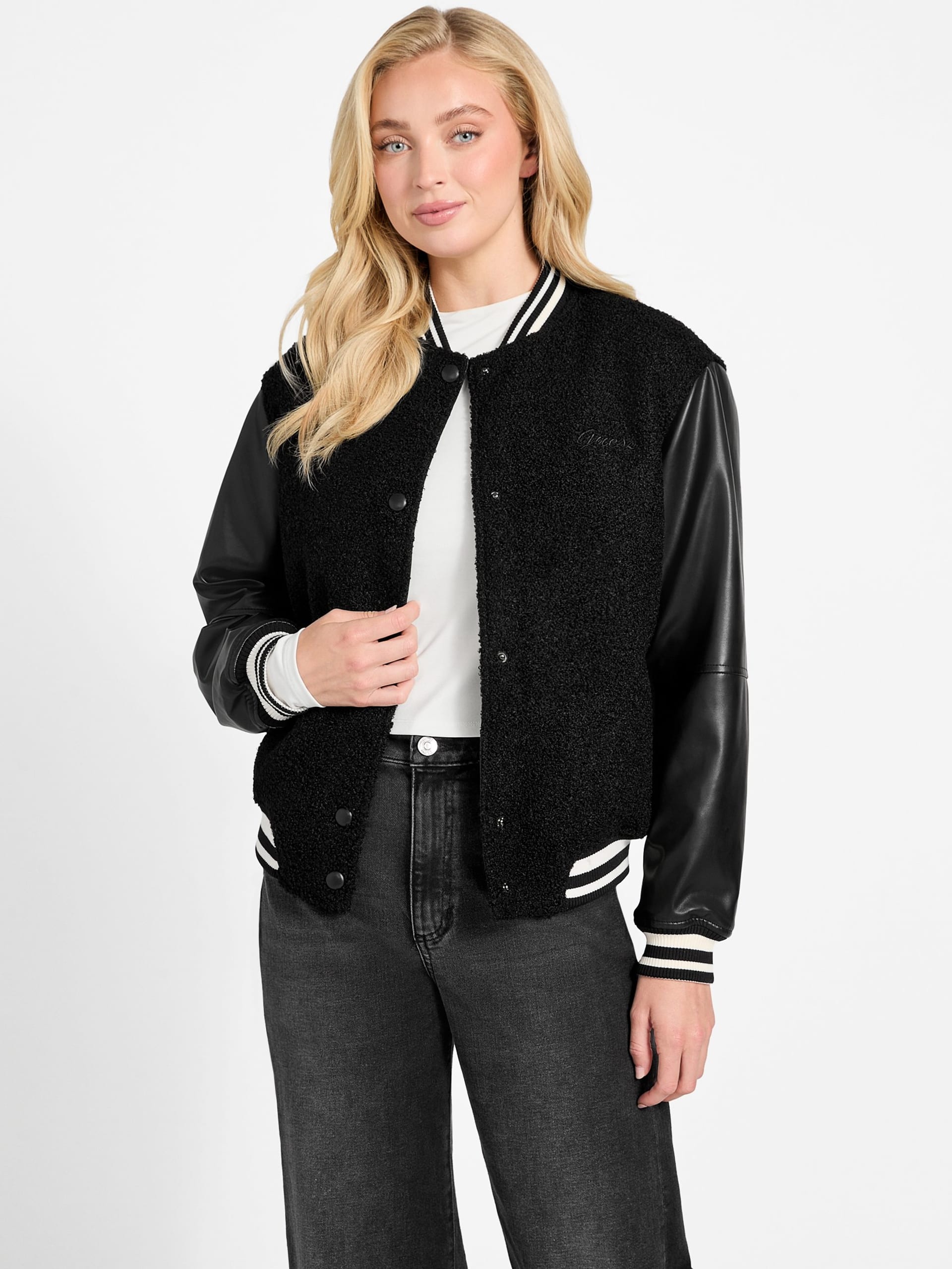 Jaqueta Eco Danielle Boucle Varsity