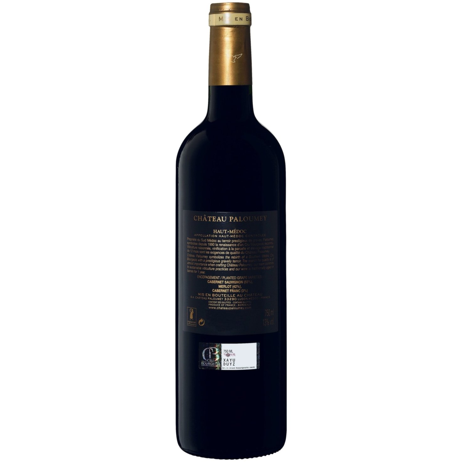 Château Paloumey Haut-Médoc AC -75cl