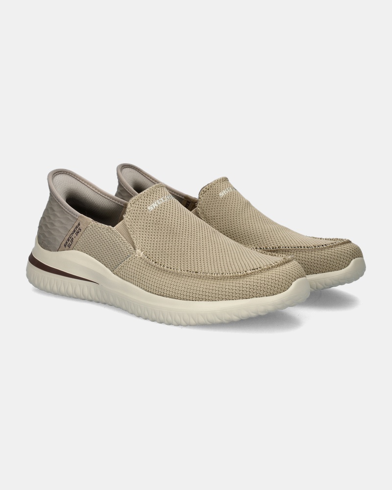 Skechers Hands Free Slip-Ins Delson 3.0 Instapschoenen  - taupe