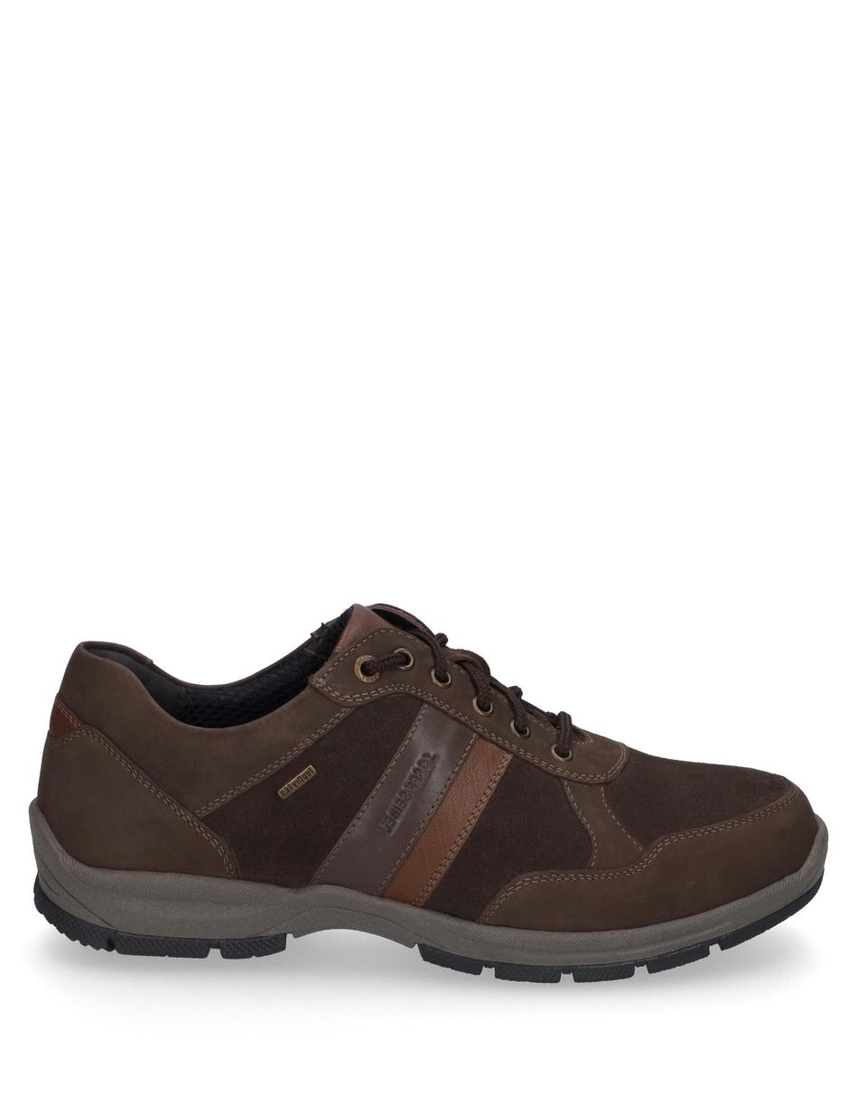 Halbschuh Lenny 51, braun-kombi