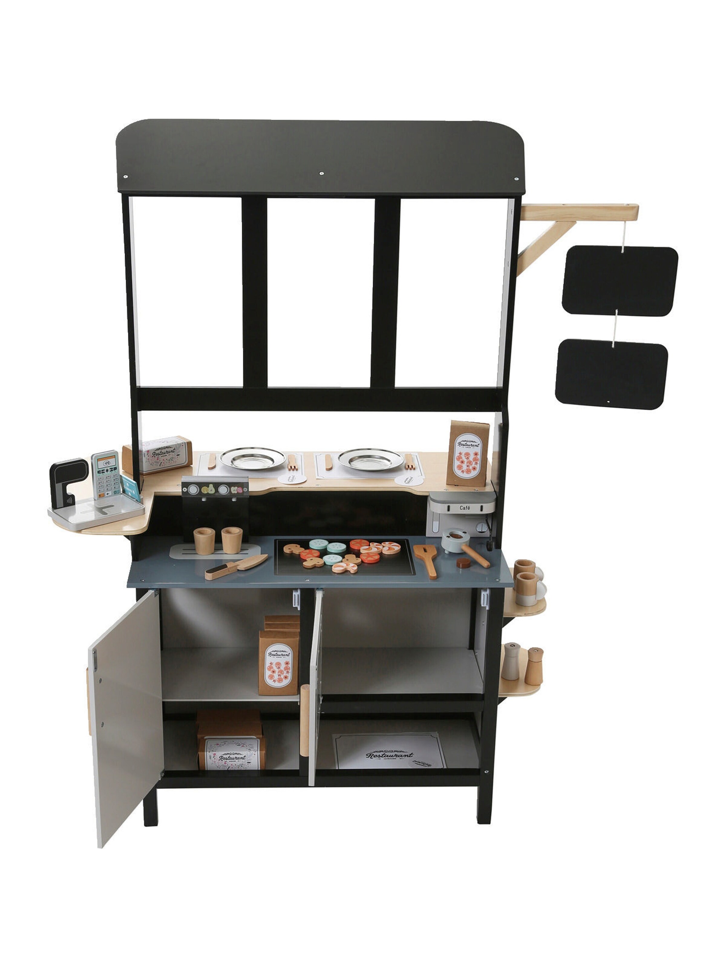 Vertbaudet Spiel-Restaurant aus Holz FSC® mehrfarbig