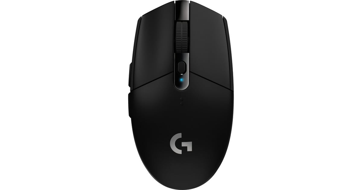 LogitechG305 LIGHTSPEED draadloze gaming muis  (Zwart, 200 - 12.000 dpi)