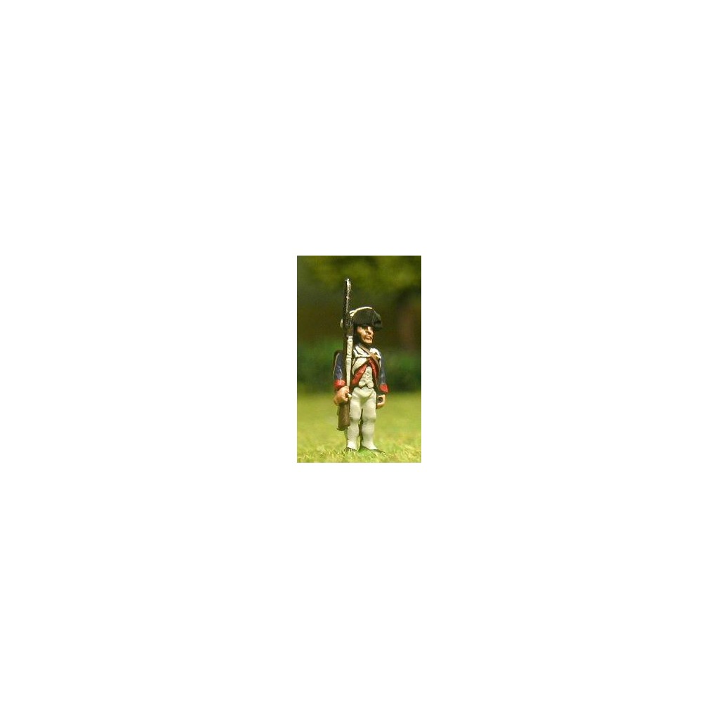 AWI American: Infantryman at attention