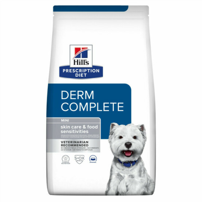 Croquettes Hill's Prescription Diet Canine Derm Complete Mini