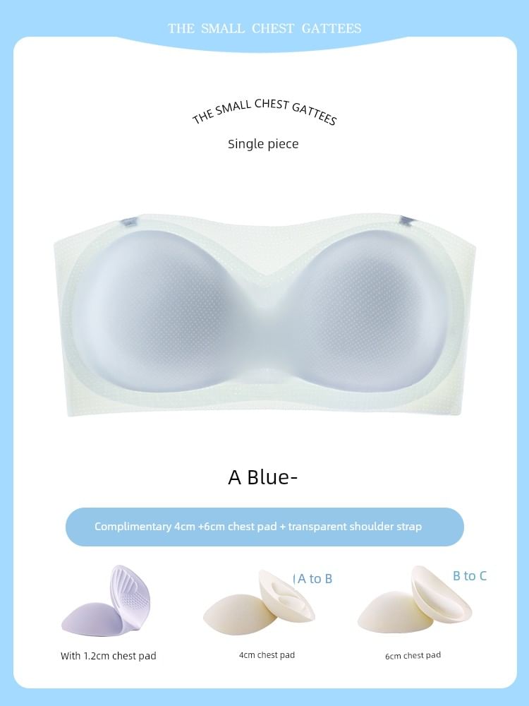 HYG Lingerie - Effen naadloze push-up bandeau