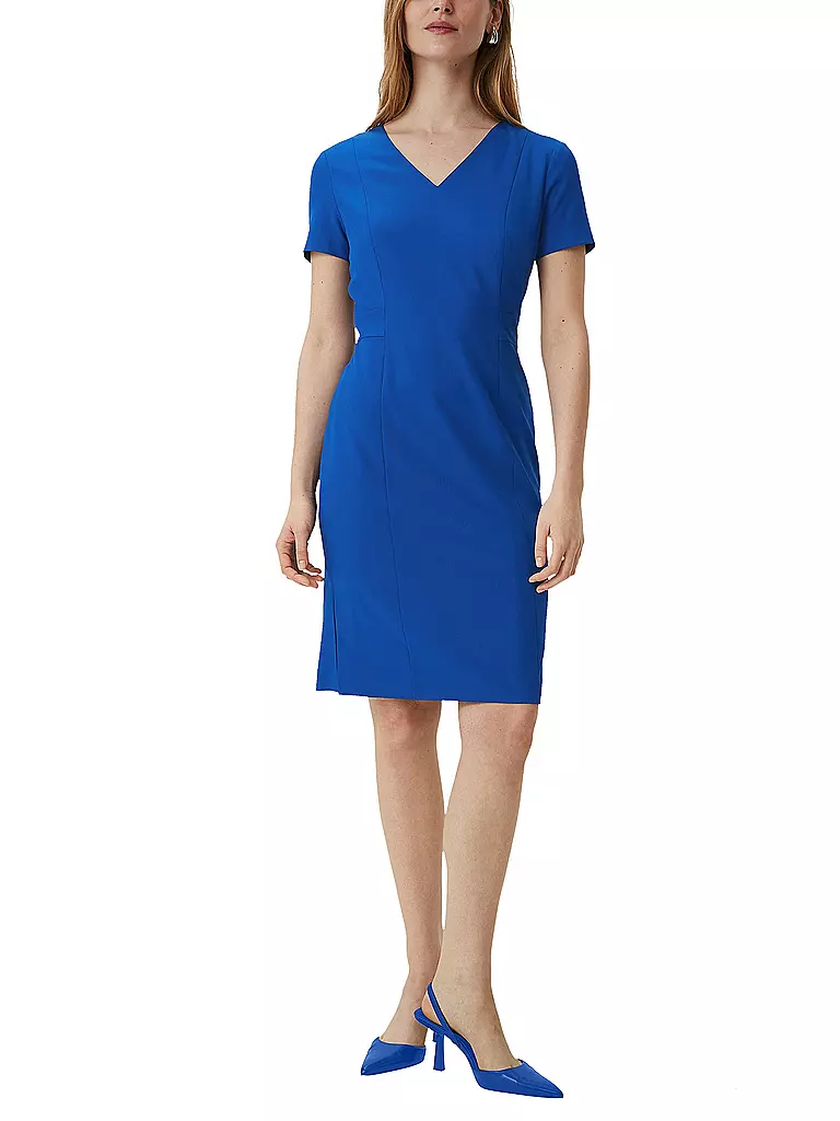 COMMA Businesskleid blau