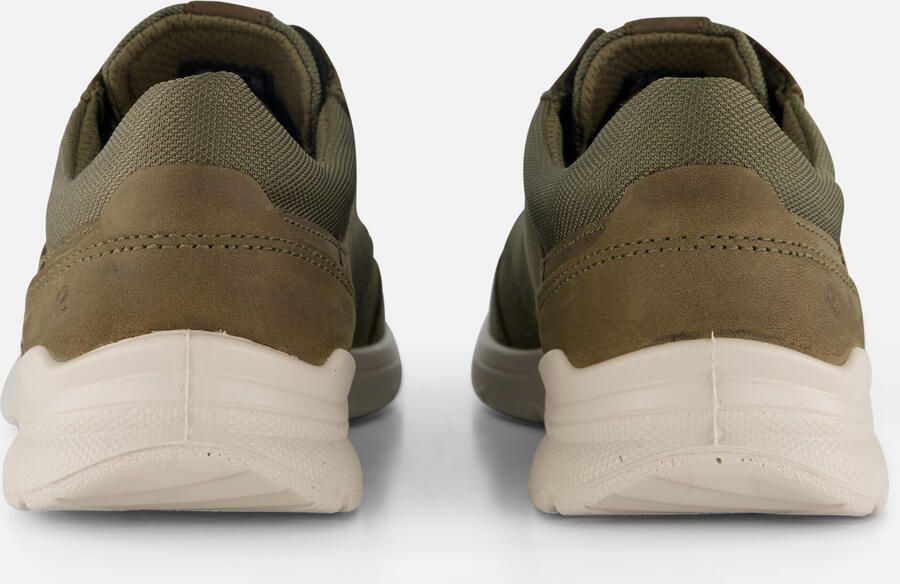 Ecco Sneakers Irving met witte loopzool vrijetijdsschoen lage schoen veterschoen