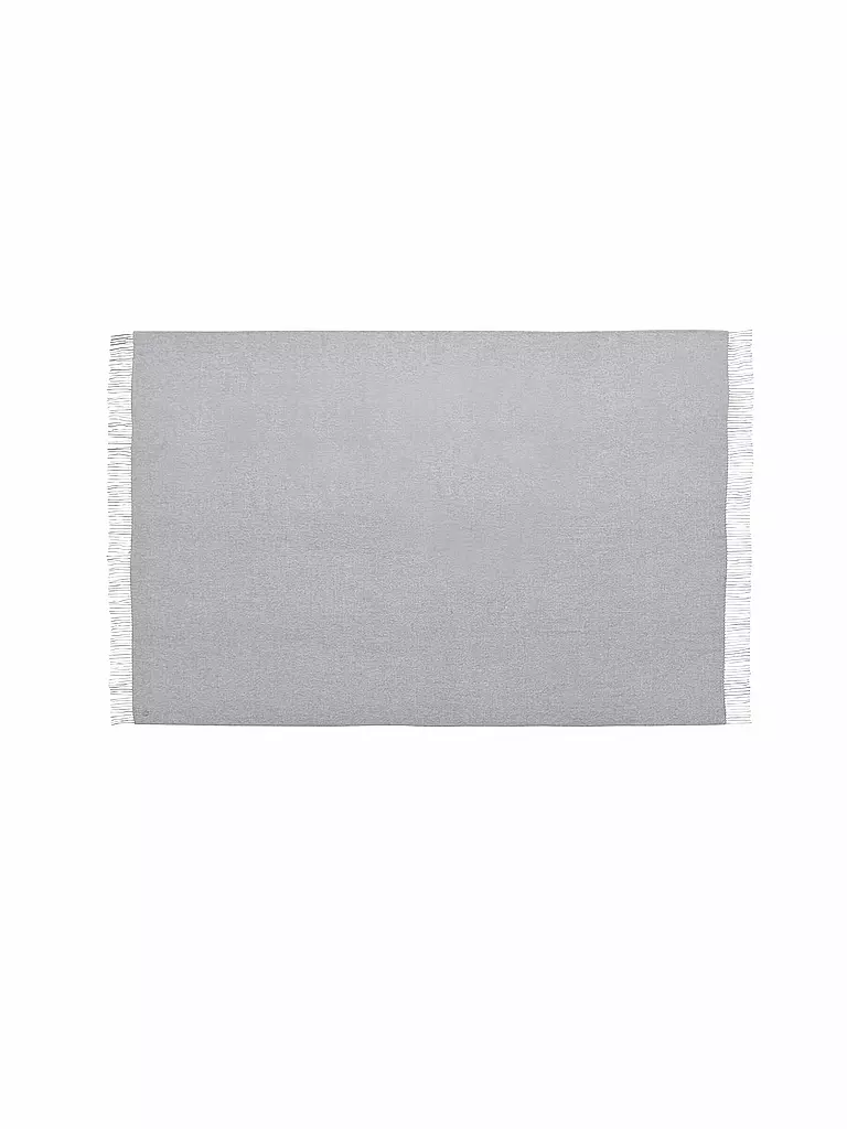 WEICH COUTURE ALPACA Edelhaardecke CIELO 130x180cm Grey  hellgrau