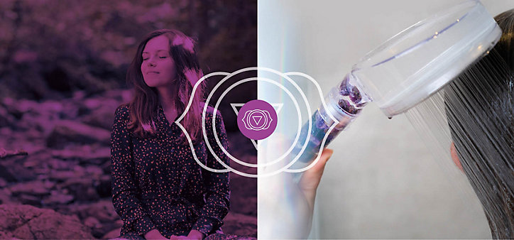 Recharge Amethyste pour douchette 7ChakrasShower Change your life