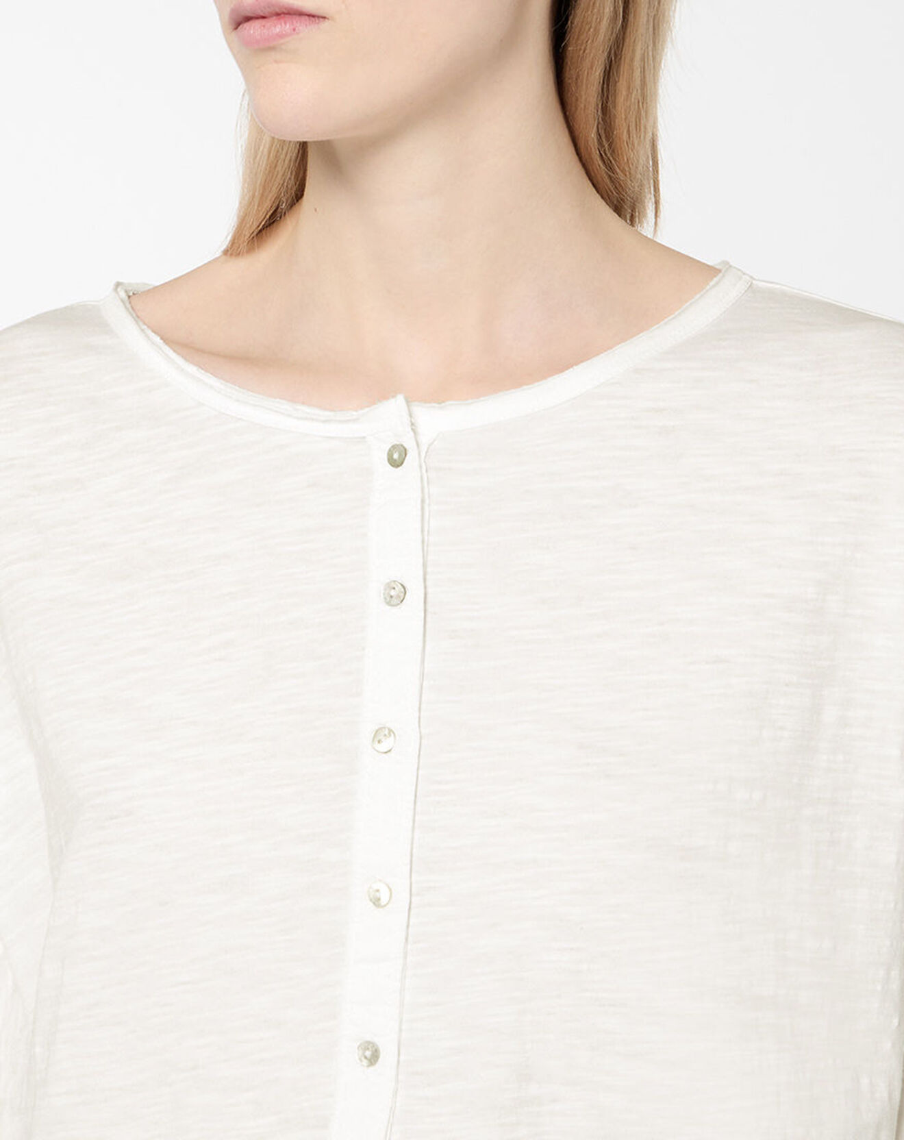 Yerse Top 100% Coton Biologique O-Avoca blanc