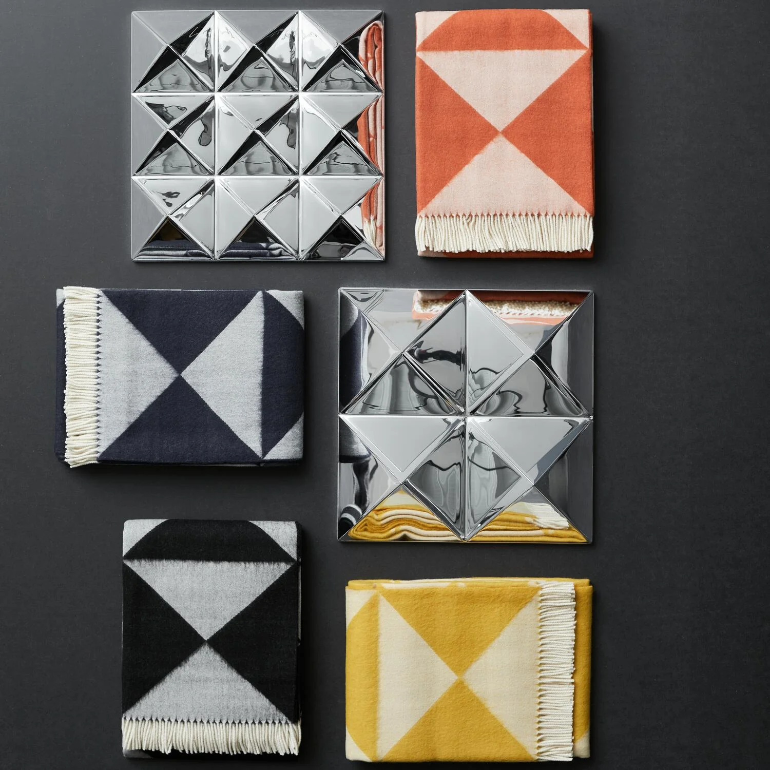 Verpan  Mirror throw tæppe - 130cm