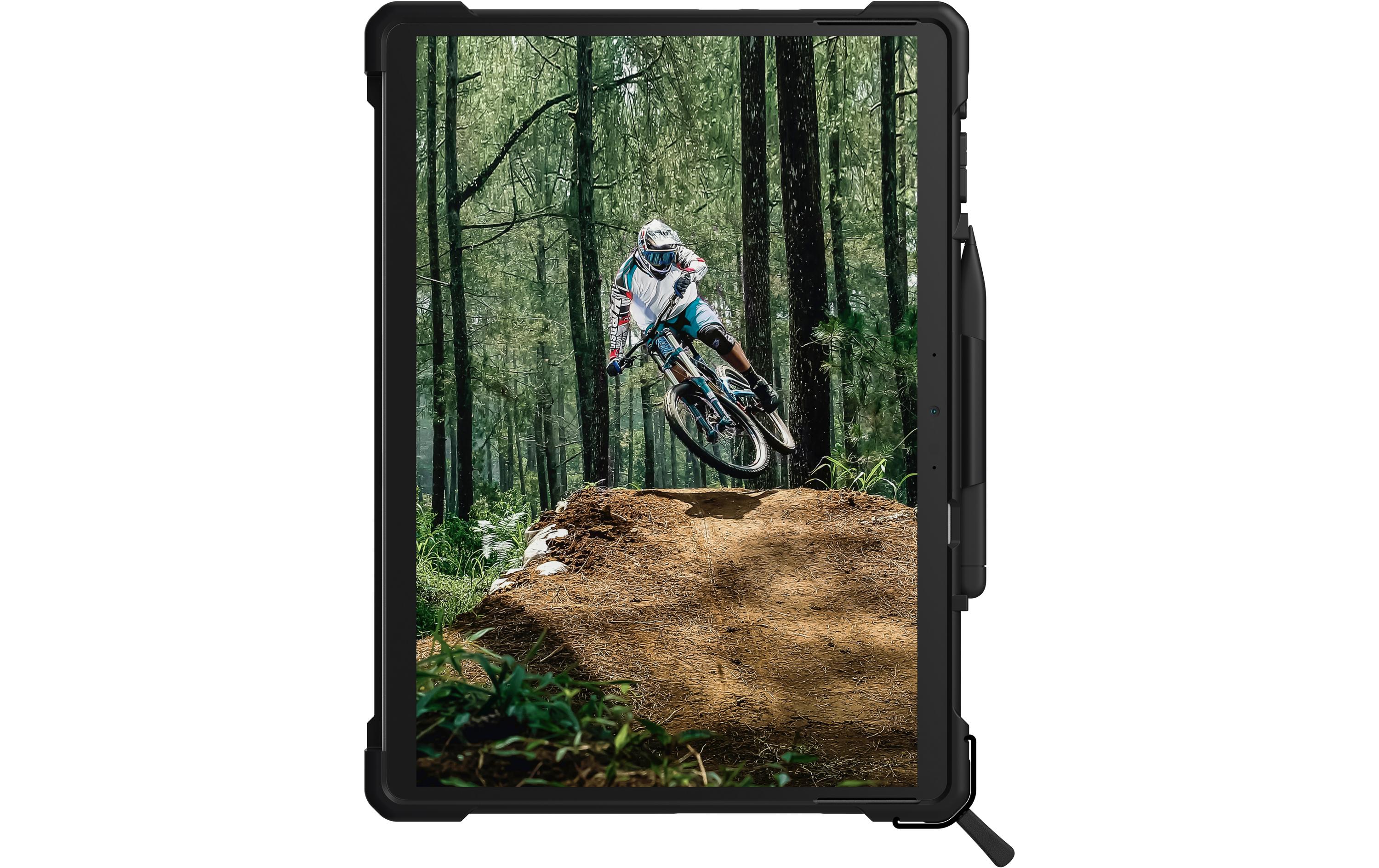 Tablet Back Cover Plasma Surface Pro 9 / 10 / 11Robuste Tablet-Schutzhülle mit Handschlaufe für das Microsoft Surface Pro Pro 9 / 10 / 11