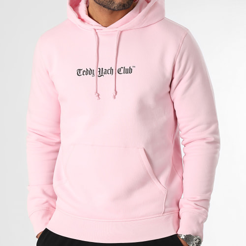 Sweat Capuche Art Series Pink Rose Pastel