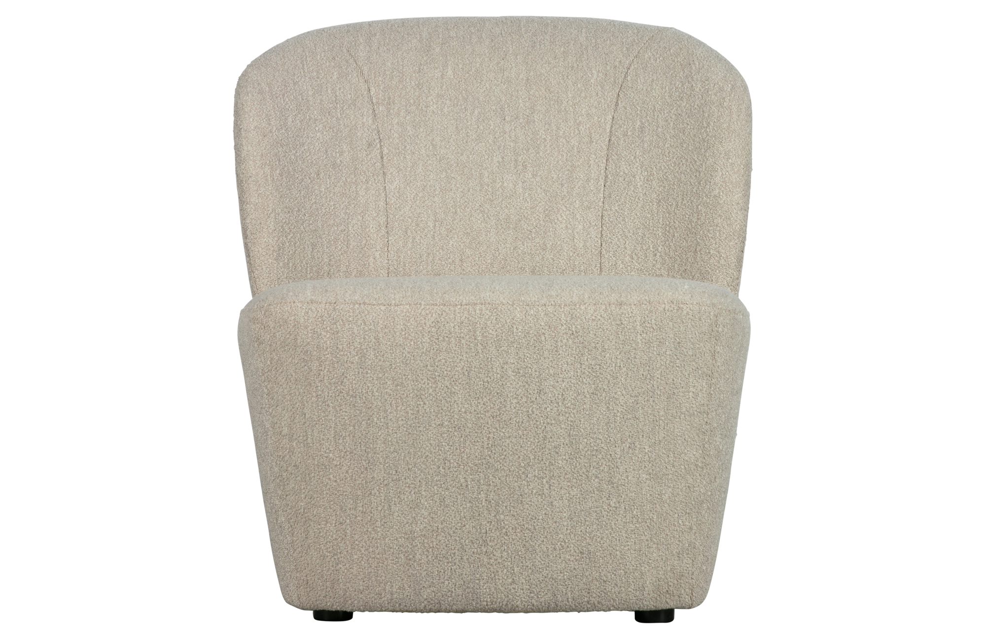 Fauteuil Lofty bouclé - natural