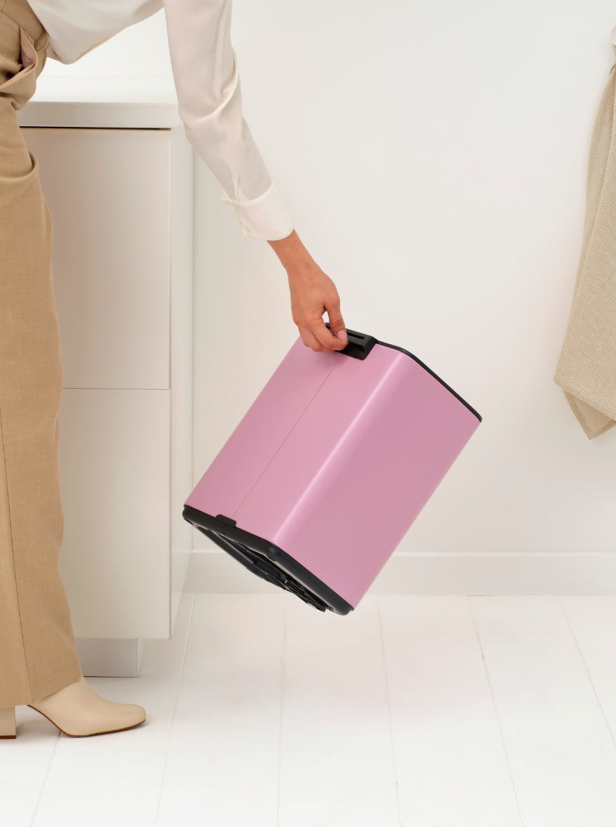 Bo Pedaalemmer, 12 liter, stil sluitend, kunststof binnenemmer - Lilac