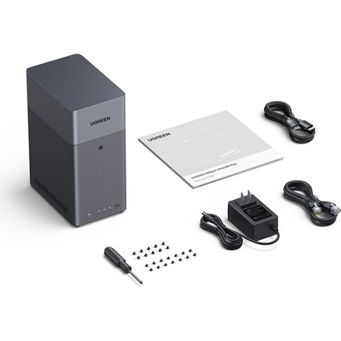 Serveur NAS Ugreen 2 baies DH2300 Gris