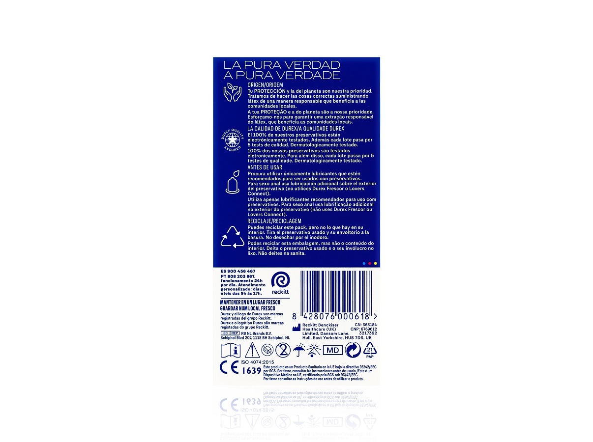 PRESERVATIVOS DUREX NATURAL 6UN