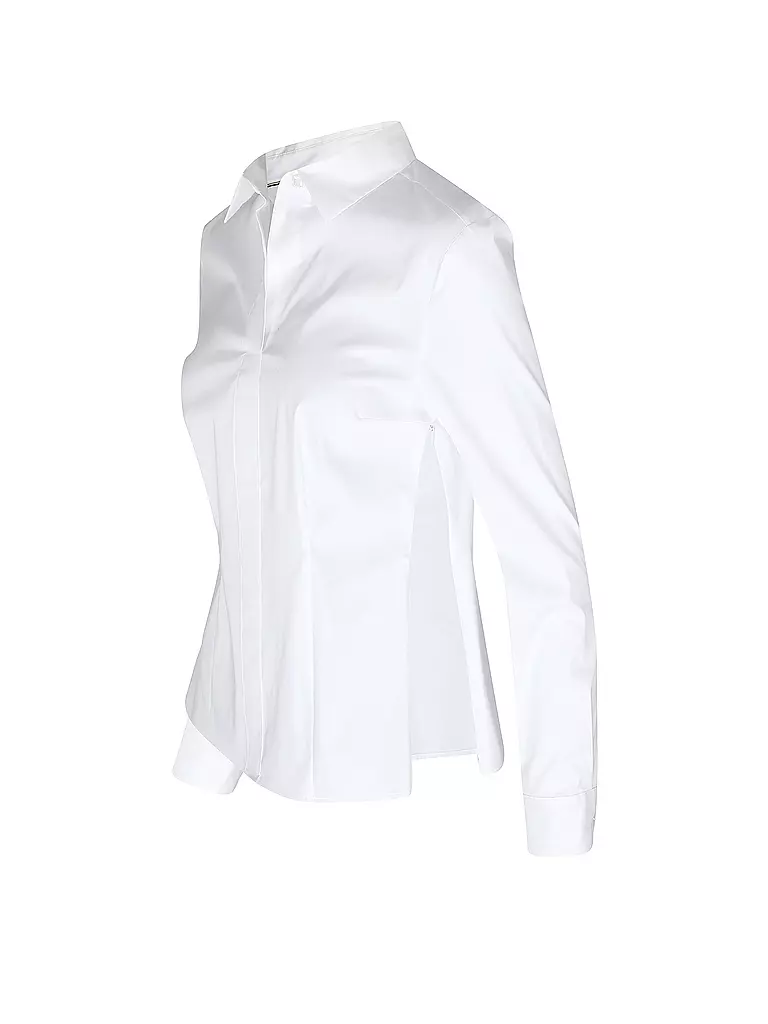 BOSS Bluse Slim Fit BASHINA weiss