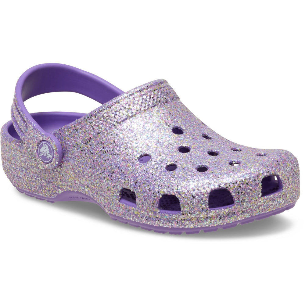 Køb Crocs Purple Classic Fantasy Glitter Clog K Ppl