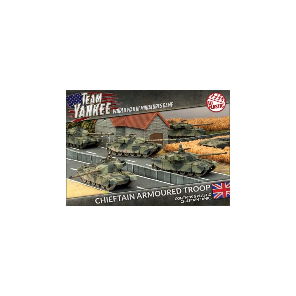 Team Yankee - Chieftan Armoured Troop
