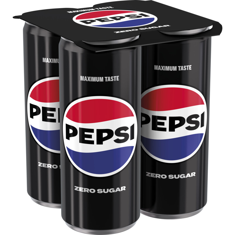 Pepsi Zero sugar 4-pack