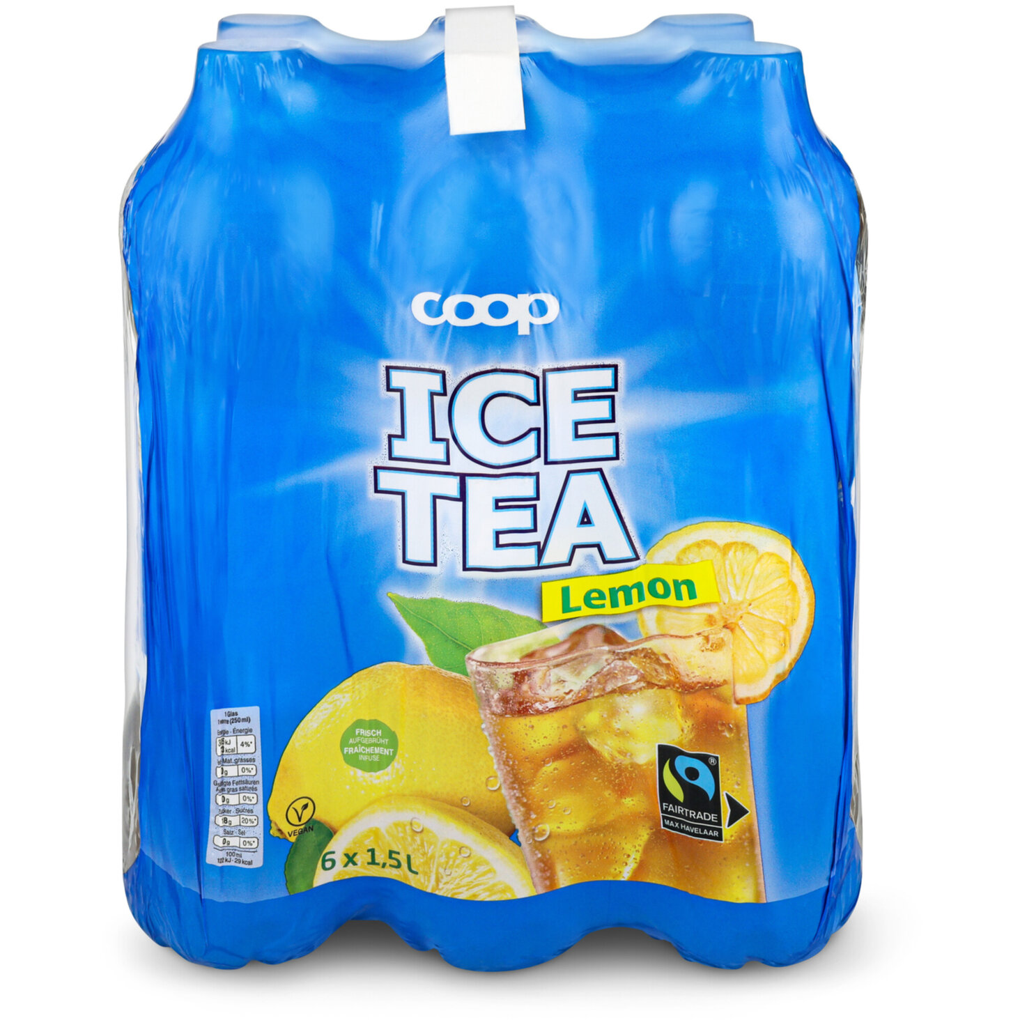 Fairtrade Ice Tea Lemon 6x1,5l