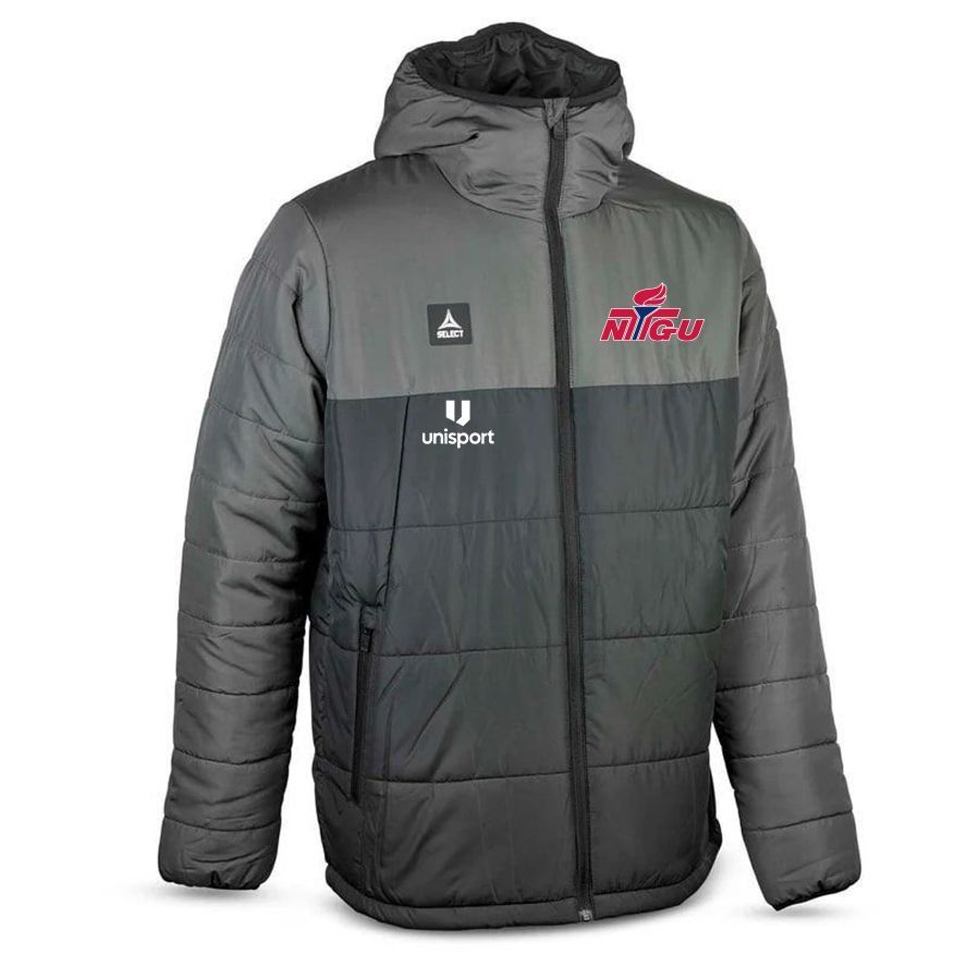 NTG-U Tromsø Select Manteau d'Hiver Oxford Padded V25 - Noir/Gris Enfant
