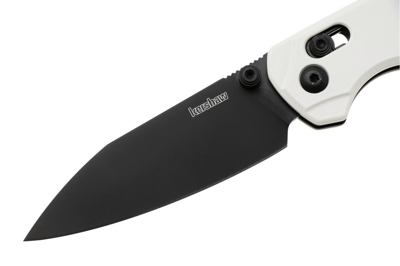 Kershaw Bel Air 6105WBLK, Black CPM MagnaCut, White Aluminum zakmes