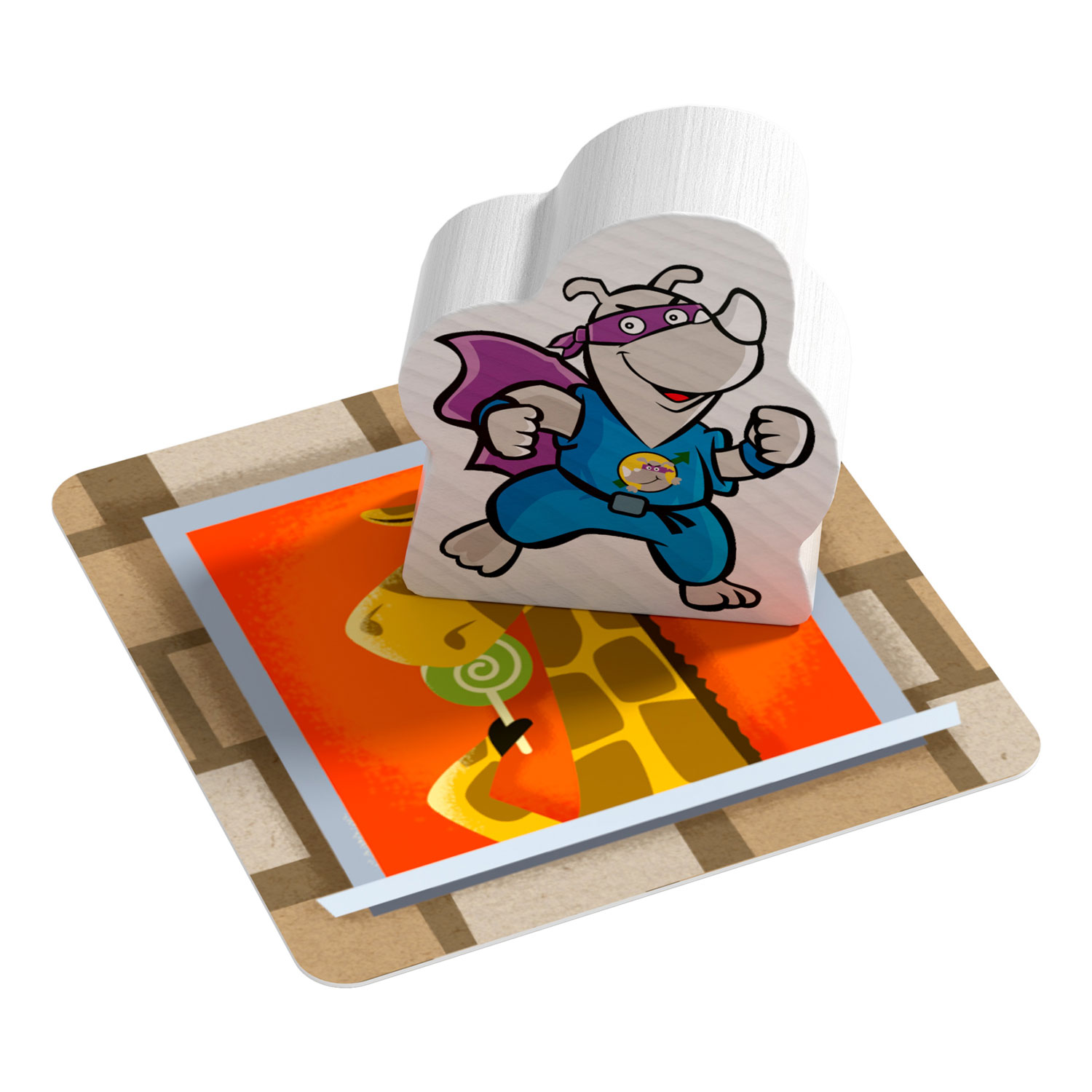 Haba Spel - Rhino Hero - Missing twin