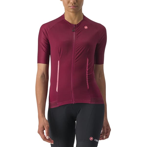 Maillot vélo CASTELLI MAILLOT ENDURANCE W BORDEAUX